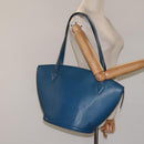 LOUIS VUITTON Epi Saint Jacques Shopping Shoulder Bag Blue M52275 LV Auth 121598-21