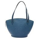 LOUIS VUITTON Epi Saint Jacques Shopping Shoulder Bag Blue M52275 LV Auth 121598-2