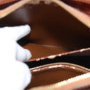 LOUIS VUITTON Monogram Vernis Houston Hand Bag Bronze M91122 LV Auth 121600-25