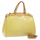 LOUIS VUITTON Monogram Vernis Blair MM Bag 2way Broncorail M91456 LV Auth 121601-1