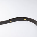 GUCCI Shoulder Bag Leather Brown Gold Auth 121613-14