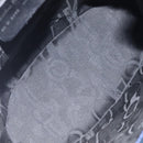 Salvatore Ferragamo Shoulder Bag Patent leather Blue Silver Auth 121614-11