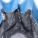 Salvatore Ferragamo Shoulder Bag Patent leather Blue Silver Auth 121614-17