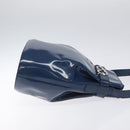 Salvatore Ferragamo Shoulder Bag Patent leather Blue Silver Auth 121614-3