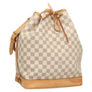 LOUIS VUITTON Damier Azur Noe Shoulder Bag N42222 LV Auth 121627-1