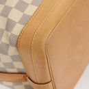 LOUIS VUITTON Damier Azur Noe Shoulder Bag N42222 LV Auth 121627-16