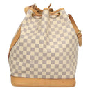 LOUIS VUITTON Damier Azur Noe Shoulder Bag N42222 LV Auth 121627-2