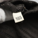 PRADA Shoulder Bag Nylon Khaki Silver Auth 121654-12