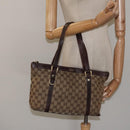 Salvatore Ferragamo Hand Bag Leather Orange Silver Auth 121670-21