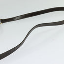 CELINE C Sulky Shoulder Bag Canvas Brown Gold Auth 121678-7