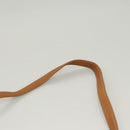 Christian Dior Honeycomb Canvas Shoulder Bag Beige Gold Auth 121690-8