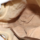 GUCCI GG Supreme Web Sherry Line Bag PVC Beige Gold 164 02 034 Auth 121700-20