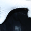 CELINE C Sulky Shoulder Bag Canvas Navy Gold Auth 121704-17