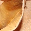 GUCCI Bamboo Shoulder Bag Leather 2way Brown Gold Auth 121718-18