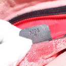 CELINE Shoulder Bag Leather Black Gold Auth 121723-12