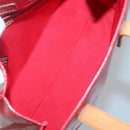 LOUIS VUITTON Monogram Vernis Reade PM Hand Bag Red Rouge M91088 LV Auth 121758-11