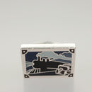 LOUIS VUITTON Damier Graphite Cuffs & Cuff Case Cuffs LV Auth 121760-19