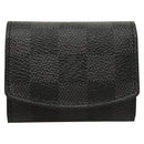 LOUIS VUITTON Damier Graphite Cuffs & Cuff Case Cuffs LV Auth 121760-2