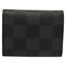 LOUIS VUITTON Damier Graphite Cuffs & Cuff Case Cuffs LV Auth 121760-3