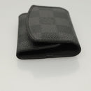 LOUIS VUITTON Damier Graphite Cuffs & Cuff Case Cuffs LV Auth 121760-4