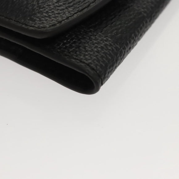 LOUIS VUITTON Damier Graphite Cuffs & Cuff Case Cuffs LV Auth 121760