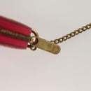 LOUIS VUITTON Vernis Rose Porte Monnaie Chapeau Coin Purse M93690 Auth 121766-13