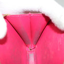 LOUIS VUITTON Vernis Rose Porte Monnaie Chapeau Coin Purse M93690 Auth 121766-17