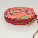 LOUIS VUITTON Vernis Rose Porte Monnaie Chapeau Coin Purse M93690 Auth 121766-5