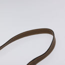 GUCCI GG Plus Supreme Shoulder Bag PVC Beige Gold Auth 121799-8