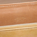 GUCCI Micro GG Canvas Hand Bag Beige Gold Auth 121803-10