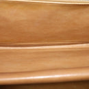 GUCCI Micro GG Canvas Hand Bag Beige Gold Auth 121803-11