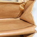 GUCCI Micro GG Canvas Hand Bag Beige Gold Auth 121803-17