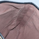 BURBERRY Nova Check Blue Label Tote Bag Wool Beige Silver Auth 121808-17