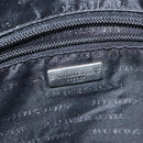 BURBERRY Nova Check Tote Bag PVC Beige Silver Auth 121809-17
