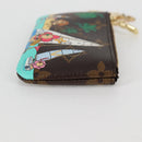 LOUIS VUITTON Monogram Vivienne Pochette Cles Coin Purse M82615 LV Auth 121828A-4