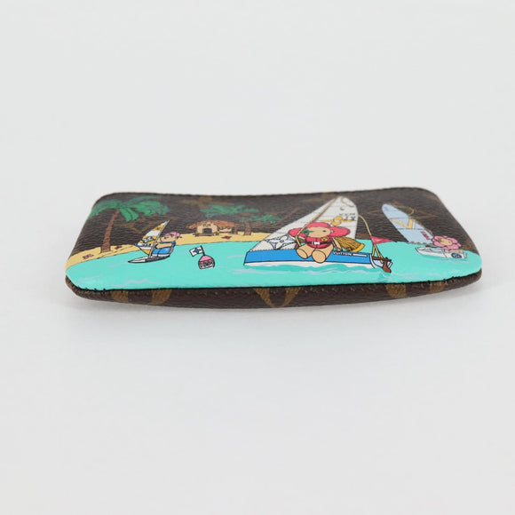 LOUIS VUITTON Monogram Vivienne Pochette Cles Coin Purse M82615 LV Auth 121828A