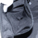 GUCCI GG Canvas Shoulder Bag Black Silver 0014302 Auth 121829-22