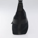 GUCCI GG Canvas Shoulder Bag Black Silver 0014302 Auth 121829-3