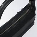 GUCCI GG Canvas Shoulder Bag Black Silver 0014302 Auth 121829-6