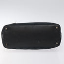 GUCCI GG Canvas Shoulder Bag Black Silver 0014302 Auth 121829-5