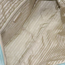 PRADA Hand Bag Nylon Blue Silver Auth 121844-9