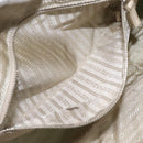 PRADA Hand Bag Nylon Blue Silver Auth 121844-23