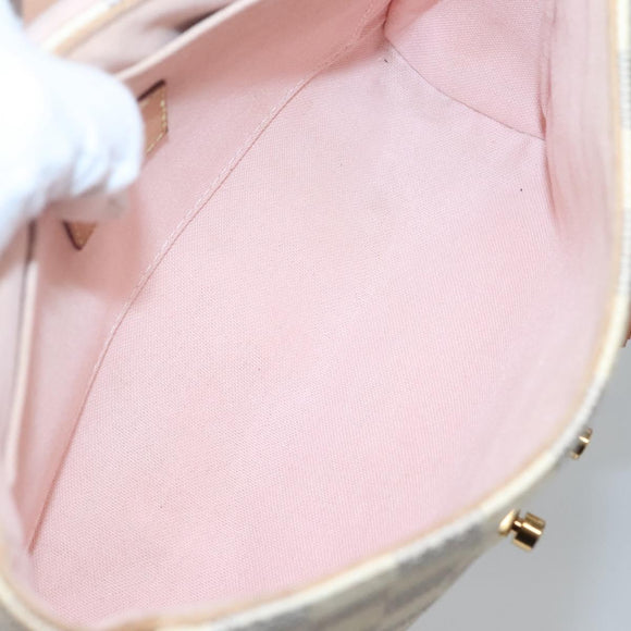 LOUIS VUITTON Damier Azur Croisette Hand Bag 2way N41581 LV Auth 121869