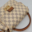 LOUIS VUITTON Damier Azur Croisette Hand Bag 2way N41581 LV Auth 121869-6