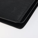 LOUIS VUITTON Epi Capuchin Shoulder Bag Black M52342 LV Auth 121872-9