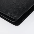 LOUIS VUITTON Epi Capuchin Shoulder Bag Black M52342 LV Auth 121872-16