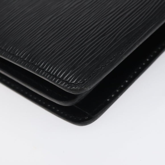 LOUIS VUITTON Epi Capuchin Shoulder Bag Black M52342 LV Auth 121872