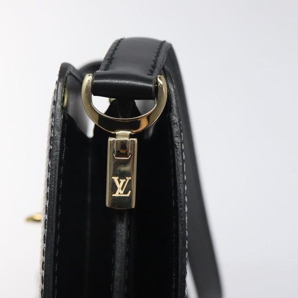LOUIS VUITTON Epi Capuchin Shoulder Bag Black M52342 LV Auth 121872