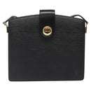 LOUIS VUITTON Epi Capuchin Shoulder Bag Black M52342 LV Auth 121872-13