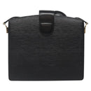 LOUIS VUITTON Epi Capuchin Shoulder Bag Black M52342 LV Auth 121872-2
